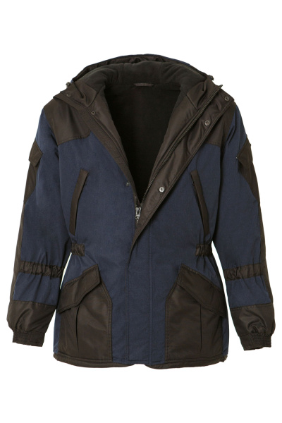 Костюм мужской Горка утепленный т.синий, тк.Берген, куртка, брюки