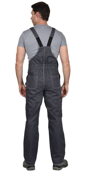 Полукомбинезон "Фаворит-Люкс" серый, ВО пропитка