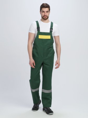 Костюм "Лигор-2" СОП (тк.Смесовая,210) п/к, зеленый/желтый