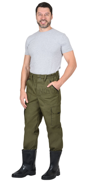 Брюки ГЕО (п-но палаточн.пл.260), хаки