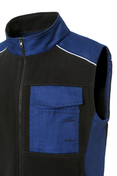 Жилет СТАТУС (STATUS) комбинированный черный/т.синий