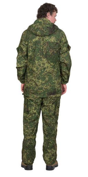 Костюм "ГОРКА" куртка, брюки, помочи, КМФ Цифра зеленая