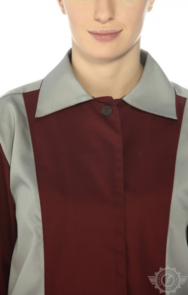 Костюм "Эксперт-2" женский бордовый