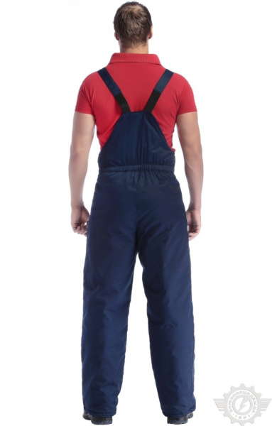 Полукомбинезон "Эксперт" зимний темно-синий
