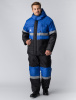 Костюм зимний "Мегрес-2" СОП (тк.OxLine,90) п/к, васильковый/черный
