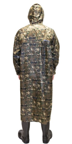 Плащ влагозащитный Стандарт (210 гр/м2) КМФ цифра