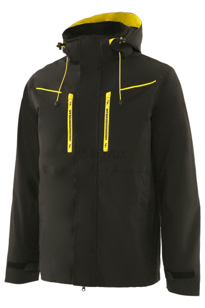 Куртка ЮНИОНВОРКВЕАР (UNIONWORKWEAR) 3 в 1 черная