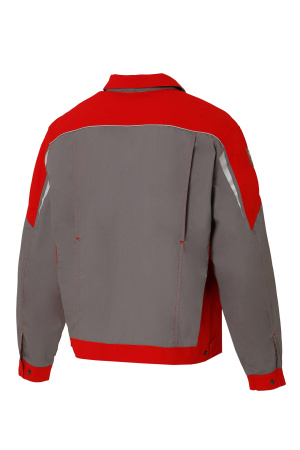 Костюм "STATUS" NEW 2 (Статус), куртка, п/к, т.серый красный