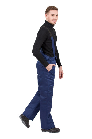 Брюки рабочие мужские зимние "Прим" цвет темно-синий