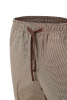 Брюки РИСТРЕТТО ТЕСТИ джоггеры клетка беж/шоколад