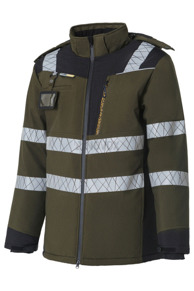 Куртка ЮРИНОКС МАКС (YURINOX MAX) утепленная хаки/черная