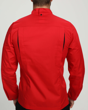 Китель повара Гастро (тк.Смесовая,160), красный