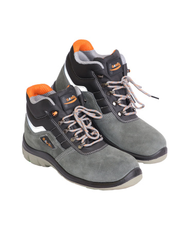 Ботинки "SAVEL-Универсал" замша, ПУ/ПУ, серый