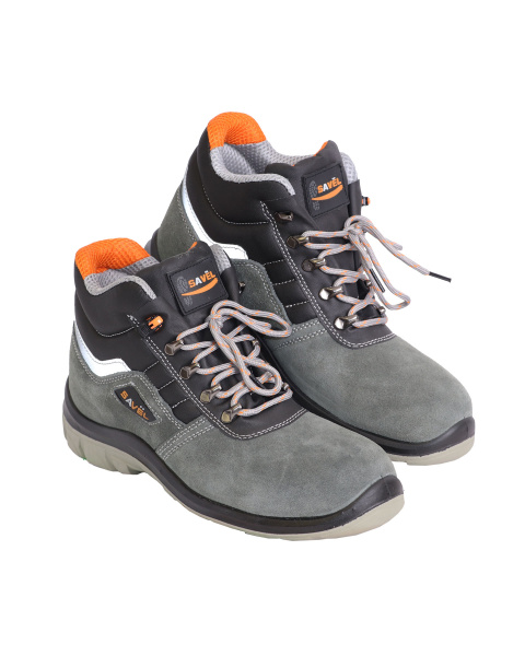 Ботинки "SAVEL-Универсал" замша, ПУ/ПУ, серый