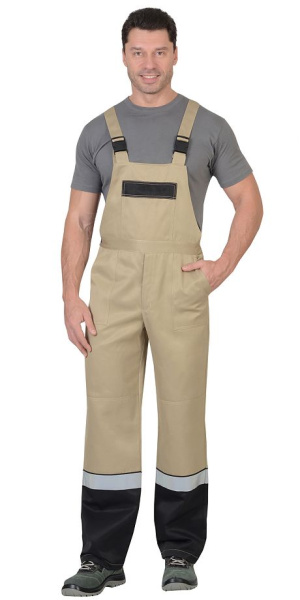 Костюм "ЛЕГИОНЕР" куртка, п/к песочный с черным СОП 50мм