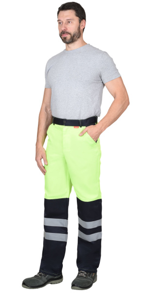 Костюм "МАГИСТРАЛЬ-ЛЮКС" куртка, брюки,лимонный