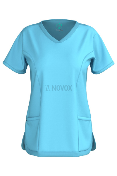 Блуза Эргофайв Актив (ERGOFIVE Active) EAJW10 женская бирюза