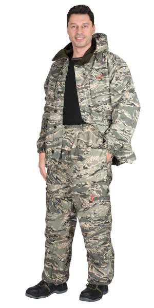 Костюм "Горка" демисезонный куртка, брюки (тк.Рип-стоп) КМФ Легион зеленый 