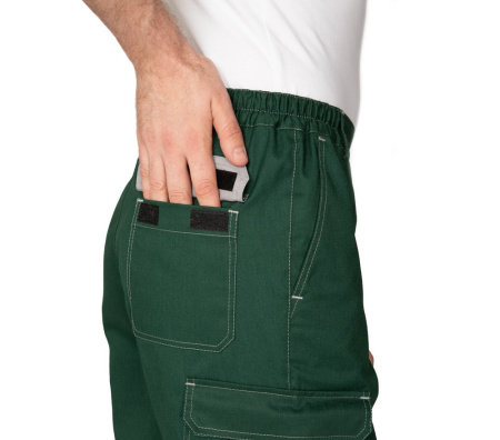 Брюки мужские "Эко-Труд" тёмно-зелёный, СОП