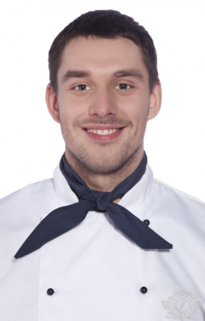 Куртка поварская (китель) "Люкс-Лайт" синяя полоска