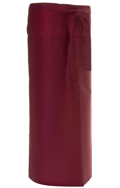 Фартук «BARISTA» удлиненный, цвет burgundy (бордо)