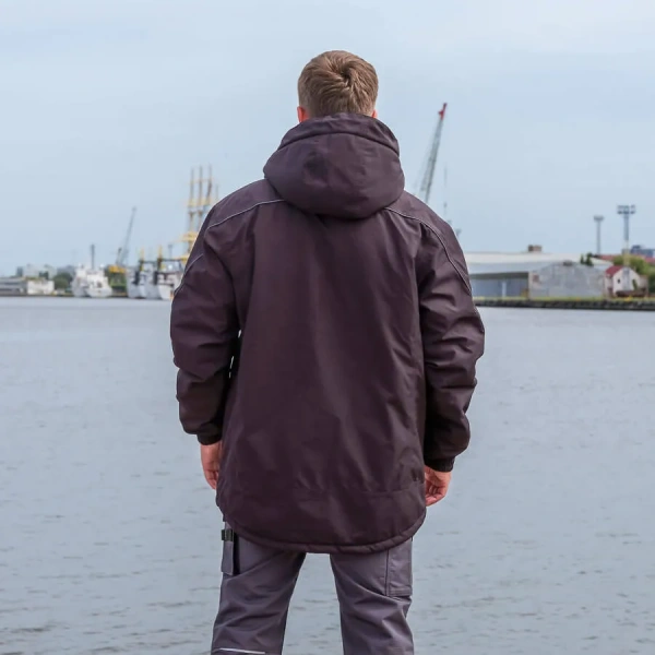 Куртка PROTONE URBAN зимняя, черный/оранжевый