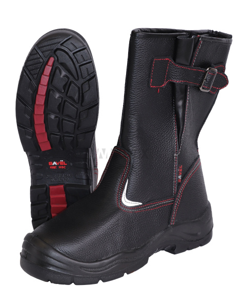 Сапоги "Сириус", нат. мех, КП, ПУ/Нитрил