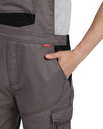 Полукомбинезон ЦИТРИН ср.серый с черным