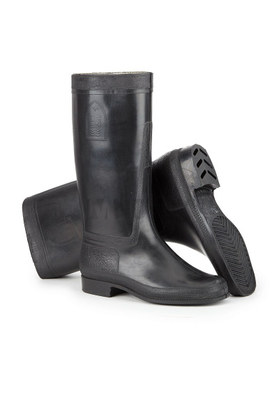 Сапоги резиновые универсальные цвет черный