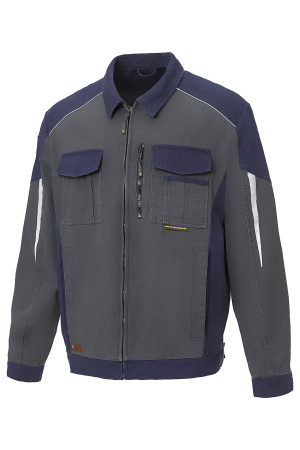 Костюм STATUS COTTON (СТАТУС КОТТОН) графит/т.синий, куртка, брюки