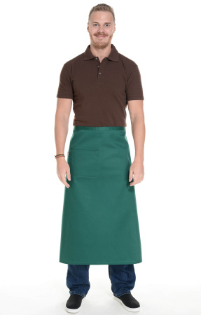 Фартук HORECA (ХОРЕКА) удлиненный dark green (темно-зеленый)