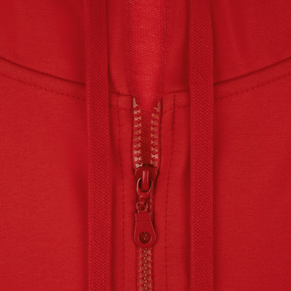 Толстовка на молнии с капюшоном Siverga 2.0, красная