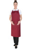 Фартук «BARISTA» с нагрудником, цвет burgundy (бордо)