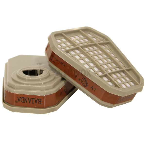 Фильтр для защиты от орган. газов и паров, формальдегида BAIANDA 5117 A1+Fl (2 шт.)