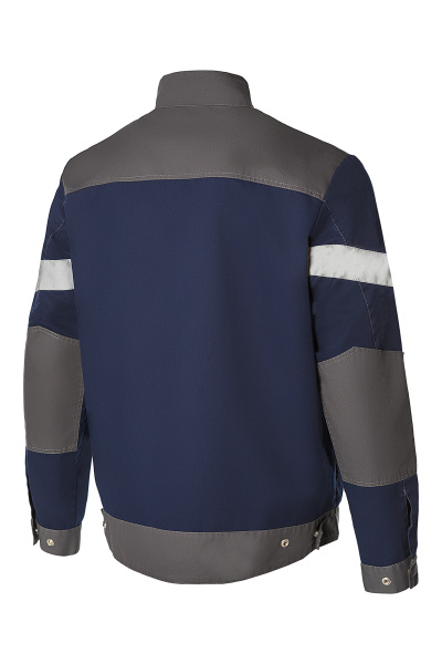 Куртка ТЕЙКЕР Проф темно-синия/темно-серая