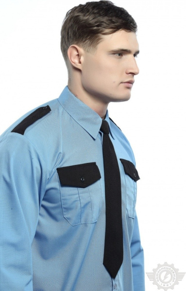 Галстук "Охранник", черный