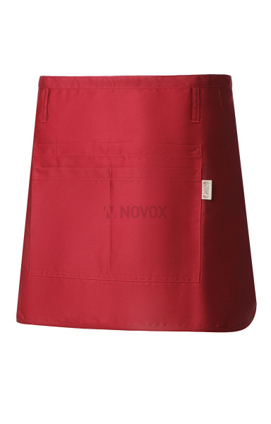 Фартук «BARISTA» укороченный, цвет burgundy (бордо)