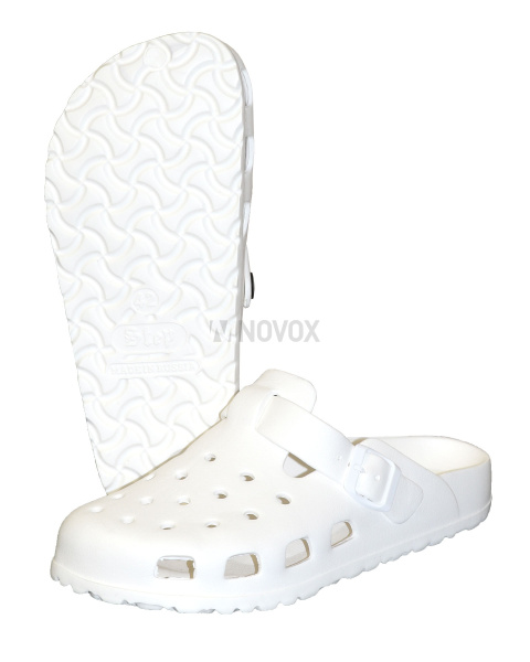 Сабо мужские из ЭВА с перфорацией медицинские, белый