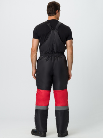 Костюм зимний "Мегрес-2" СОП (тк.OxLine,90) п/к, красный/черный