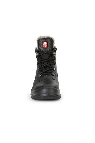 Ботинки рабочие зимние утепленные "Нитро МАКС" с КП/КС КЩС цвет черный