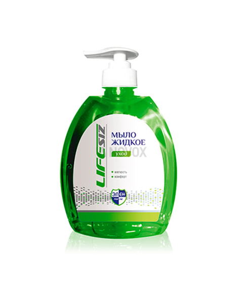 Мыло жидкое ЭЛЕН серия Актив флакон с дозат. 500 мл (х18)