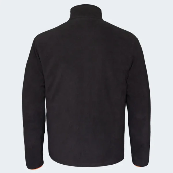 Флисовый джемпер PROTONE HUNT, черный/оранжевый