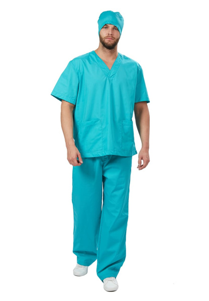 Костюм Хирургический (универсальный) бирюзовый