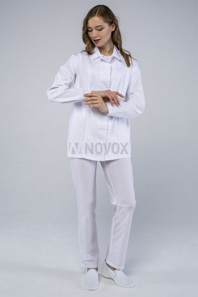 Брюки женские ХАССП-Премиум (тк.Оптима,160), белый