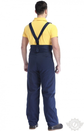 Брюки "Эксперт" зимние темно-синие