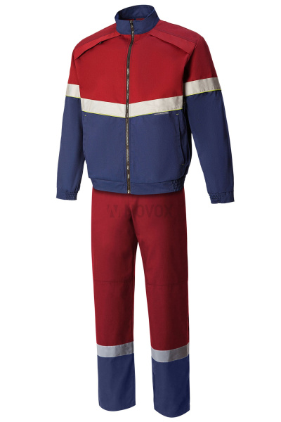 Костюм СОЮЗСПЕЦ, куртка, п/к, бордовый/темно-синий