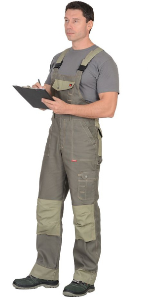 Полукомбинезон "Вест-Ворк", оливковый