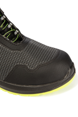 Ботинки ТЕЙКЕР (TAKER) КП, КС, ПУ/ПУ, черные/зеленые