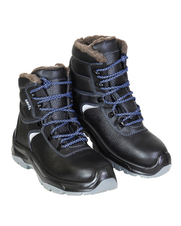 Ботинки SAVЁL-ГЕРМЕС-ЗИМА кожа, шерстин, МП МС, ПУ-ТПУ