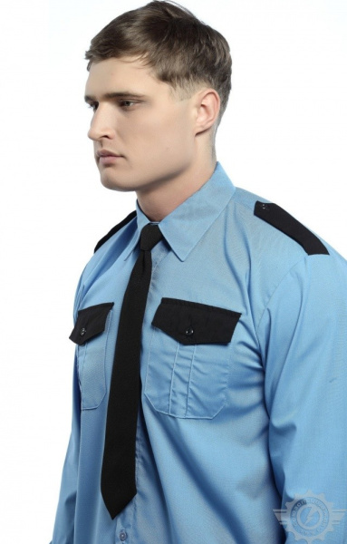 Галстук "Охранник", черный